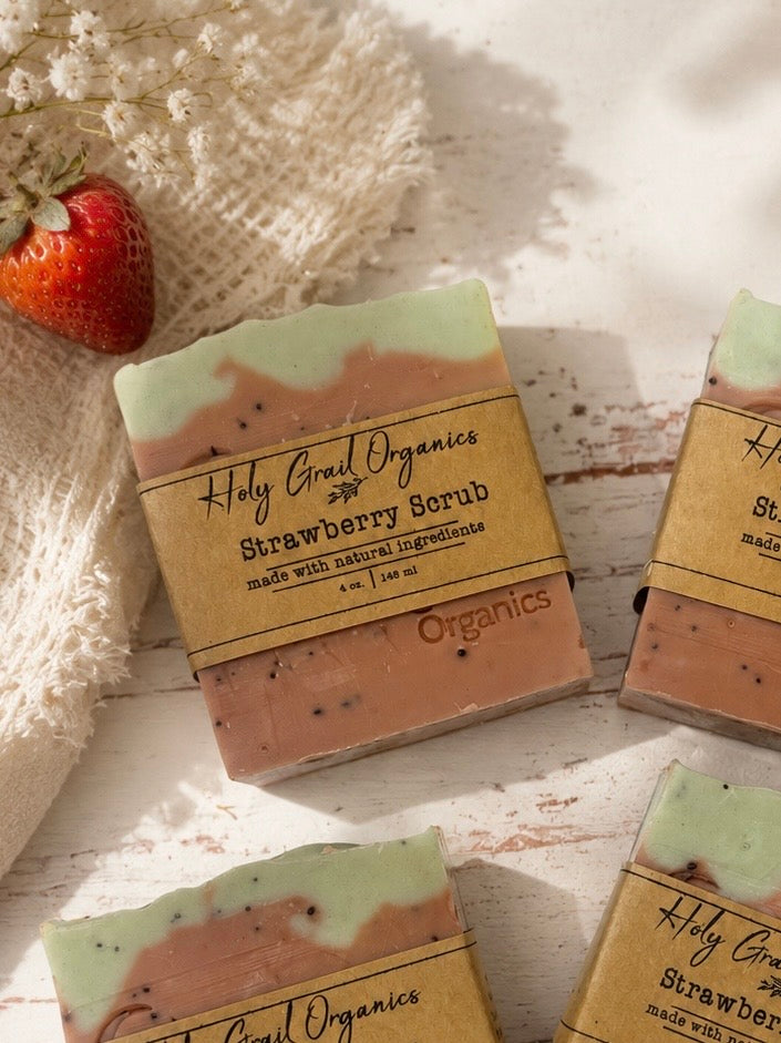 Strawberry scrub