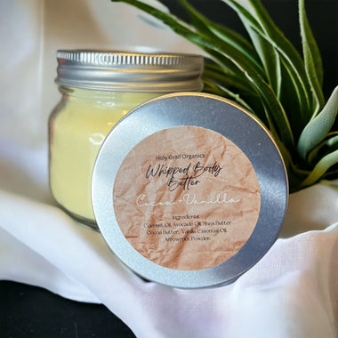 Cocoa + Vanilla Whipped Body Butter