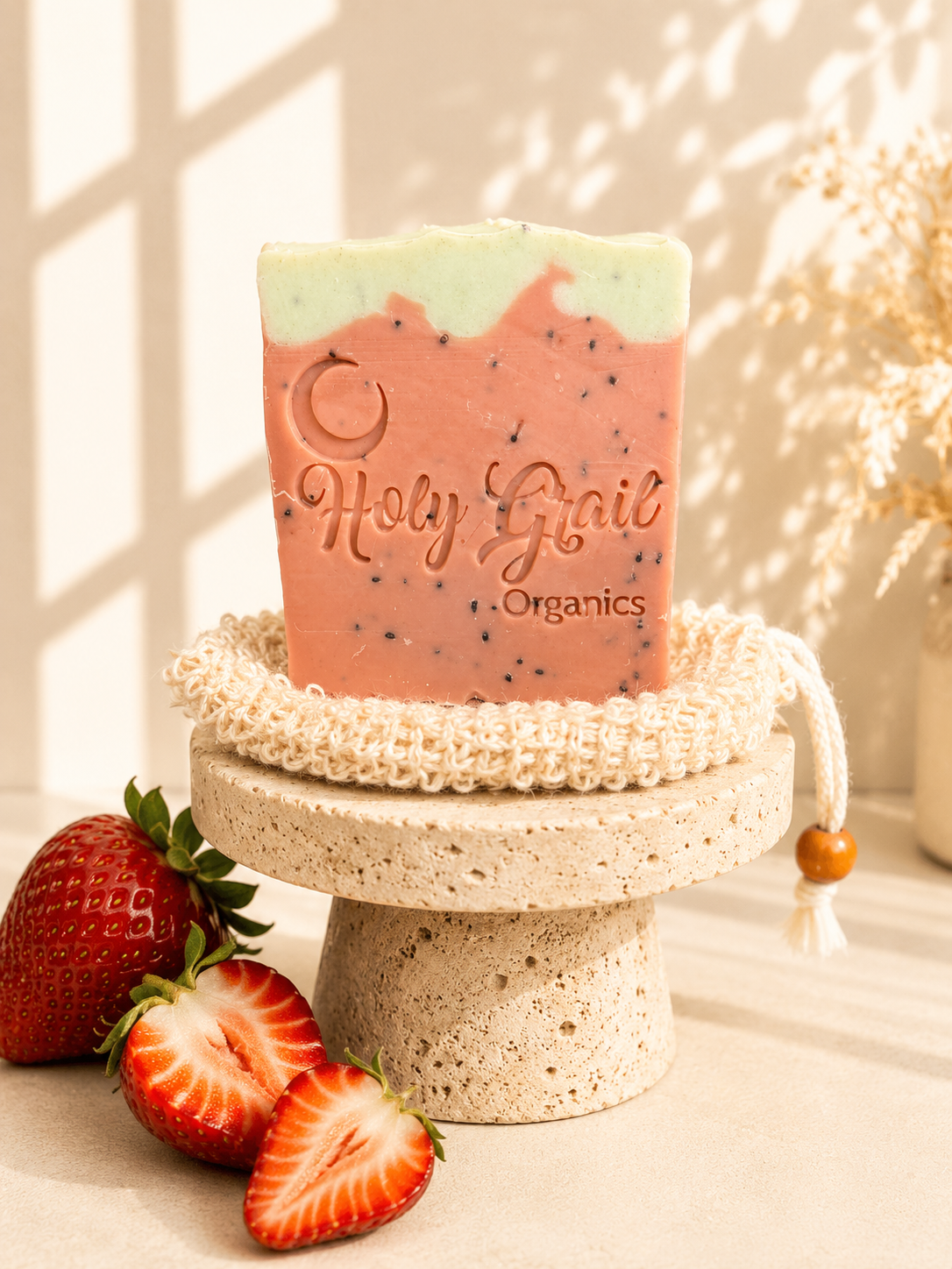 Strawberry scrub