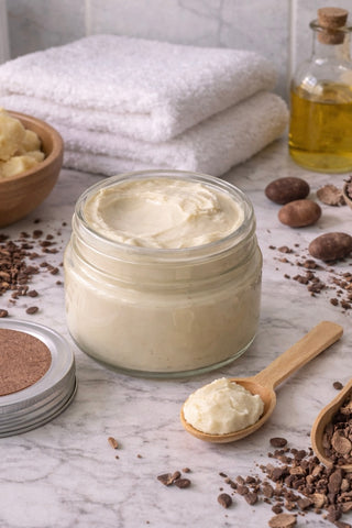 Cocoa + Vanilla Whipped Body Butter